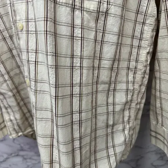 Canali Men’s Casual Shirt sz M Button Down Checkered #G934 - Picture 4 of 11